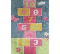 Mani Textile Tapis Coloré Marelle 100x150cm