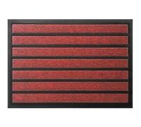 Tapis combi absorbant grattant rouge - 40 x 60 cm