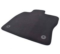 Tapis conducteur en velours noir avec système de fixation à clic d'origine