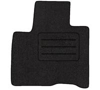 Tapis conducteur en velours noir Lux pour Hyundai Santa FE IV (2018-2023) 1 pièce