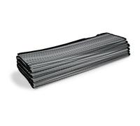 Tapis confort - DOMETIC - Continental Carpet Rally 330 - Surface douce - Isolation thermique - Gris et noir