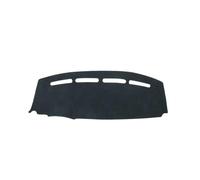 Tapis Console Centrale Tapis de Tableau de Bord pour Fiat 500 2008 2009 2010 2011, Tapis Pare-Soleil en Flanelle Housse Tableau Bord(for Left Hand Drive)
