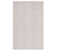 Tapis Contemporain en Laine Blanc/Gris 91 x 152 cm