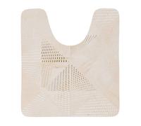 Tapis contour WC absorbant souple 45 x 50 cm décor Chicissime - Tendance