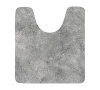 Tendance - Tapis Contour WC Absorbant Souple 45x50cm - Nature Brute - Salle de Bain - Tapis