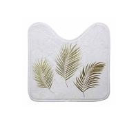 Tapis Contour WC Imprimé "Orbella" 45x45cm Blanc