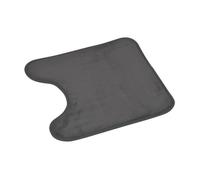 Tapis Contour WC - PARIS PRIX - Vitamine II - 45x45 cm - Polyester - Anthracite