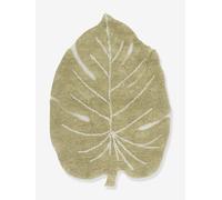 Tapis coton Lavable Mini Monstera - vert TU
