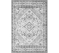 Tapis, couleur grise, taille 200x290 cm, BLANC