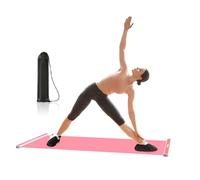 Tapis coulissant pour exercice, tapis d'exercice coulissant, planche à roulettes pour entraînement de fitness à domicile, tapis coulissant pour exercice, tapis d'exercice pour entraînement du tronc et