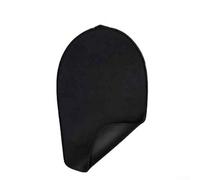Tapis coulissant pour mixeur Kitchenaid - Tissu en caoutchouc antidérapant pour mixeurs à tête inclinable de 4,5 litres et 5 litres (Artisan Classic) Accessoire de protection de comptoir (Noir)