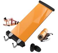 Tapis coulissant pour patinage intérieur et yoga, fitness, planche d'entraînement pour entraînement de planche abdominale, équipement d'entraînement de base d'équilibre et de coordination