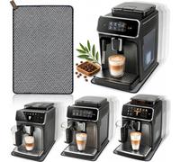 Tapis coulissant pour PHILIPS machine à café grain 2200 | Également compatible avec Philips 3300, 5400 et 5500 séries ; point supérieur antidérapant, dessous coulissant lisse et
