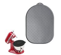 Tapis Coulissant pour Robot Pâtissier KitchenAid 5-8 Qt - 40x27 cm , Surface Antidérapante et Base Imperméable - Déplacez votre robot sans le soulever, Protège le plan de travail, Facile à nettoyer