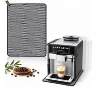Tapis coulissant pour Siemens Kaffeevollautomat EQ6 plus s700 | Dessus antidérapant à pois, dessous coulissant lisse et boucle de suspension ; facile d'entretien et protège la surface de
