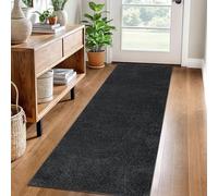 Tapis Couloir Long Tapis de Cuisine Devant Evier Lavable Antiderapant 50 x 160 cm Tapis de Passage Couloir Paillasson Tapis Entree Interieur Tapis de Sol pour Couloir Cuisine Chambre Escalier Bleu