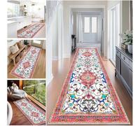 Tapis Couloir Long Tapis pour Cuisine Devant évier Moderne - 65 x 150 cm Tapis de Passage à Poil Court - Tapis Entree Interieur - Tapis de Couloir au Metre - Tapis de Sol de Cuisine - Tapis Runner