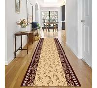 Tapis Coureur pour Couloir Brun Doux Antidérapant Moquette 150/200/250/300/350/400/500/600cm Tapis Couloirs Chambre d'amis Passage Hôtel Tapis Coureurs(80 * 100cm)