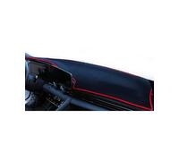 Tapis Couverture Tableau Bord Tapis Décoratif Pare-Soleil Et Isolation Thermique pour Console Centrale Avant pour Hyundai pour Elantra 2022 Septième Génération(Red)