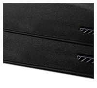 Tapis Couverture Tableau Bord Voiture Pare-soleil Pour Hyundai I10 2e Génération 2014 - 2018 IA BA Series Panneau façade d'autoradio(Conduite à gauche,Black side Polyester B)