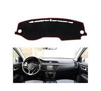 Tapis Couverture Tableau Bord Voiture pour Kia pour Rio 4 K2 2017 2018 2019 Versions Russes Protecteur Pare-Soleil Dashmat Tapis Protection CFCPKOYOZD(LHD 1)