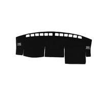 Tapis Couverture Tableau Bord Voiture Pour VW Pour Transporter Pour T5 Pour Caravell 2004 2005 2006-2015 Couverture D'ombrage Accessoires Voiture Tapis Tableau Bord Tapis(All Black B,LHD)