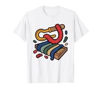 Tapis Crochete Amateur Artisanat Primitif Textile Art T-Shirt