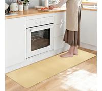 Tapis Cuisine Devant Evier, 44x180cm Tapis de Couloir Antidérapant et Lavable Tapis de Passage Absorbent Chenille Mat Cuisine Long pour Couloir, Buanderie, Salle de Bains