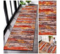 Tapis Cuisine Devant Evier Lavable et Antidérapant Tapis Couloir Long Absorbant Tapis de Passage Couloir Moderne Tapis Sur Mesure Paillasson Interieur Entrée pour Salon Bureau au Metre 40 x 150 cm