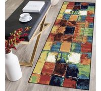 Tapis Cuisine Devant evier,tapis de couloir coloré,Lavable Doux Polyester Tapis D'EntréE Interieur Absorbant，Tapis de Passage ,Tapis de Couloir,Facile à Nettoyer - Différentes Dimensions