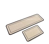 Tapis Cuisine Kitchen Floor Mat, Soft Diatom Mud Absorbent Carpet, Minimalist Style, Beige, Long Strip Foot Mats, Home Decoration Non-Slip Rug(Color01,1pc 80x160cm)