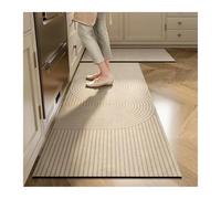 Tapis Cuisine Kitchen Floor Mat Waterproof Carpet Anti-Slip Oil-Proof Foot Mats PVC Leather Rug Home Decoration(Color07,1pc 160x230cm)