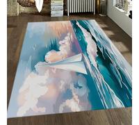 Tapis d’Atelier Aquarelle 80x150 Tapis antidérapants de Bureau