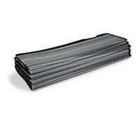 Tapis d’auvent DOMETIC HUB Continental gris anti-UV respirant 230x230 cm Gris avec bords noirs