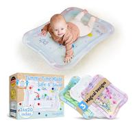 Tapis d’eau bébé - Tummy Time gonflable 0-36 mois - Tapis d’éveil sensoriel Montessori pour le développement moteur du nourrisson - Jouet d’activités aquatiques pour bébés Freudeskind - Petit