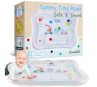 Tapis d’eau bébé XXL - Tummy Time gonflable 0-36 mois - Tapis d’éveil sensoriel Montessori pour le développement moteur du nourrisson - Jouet d’activités aquatiques pour bébés Freudeskind