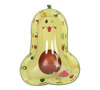 Tapis d’Eau Gonflable pour bébé, Coussin d’Eau Pliable en PVC avec Motif Avocat, Tapis Multifonctionnel pour Le Temps sur Le Ventre des Nourrissons, pour Les Jeux en intérieur et e