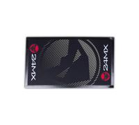 Tapis d’Entrée 24MX 70x40 cm Noir/Gris Noir,Gris