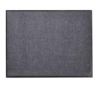 vidaXL Tapis d'Entrée Gris 90x120 cm PVC Sol Antidérapant Bureau Maison