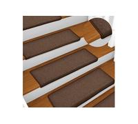 Tapis d'Escalier Moquette Carpette Protection Décoration Intérieur vidaXL