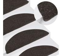 vidaXL Tapis d'escalier 355254 – 10 pièces auto-adhésifs antidérapants