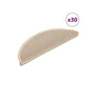 Tapis d escalier autocollants 30 pcs 56x17x3 cm berbère