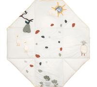Tapis d´éveil 2 en 1 en coton bio tiny farmer (120 x 120 cm)