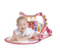 Tapis d’Éveil Bébé - Gym Bébé Tapis de avec Porteur Solide Accessoire E
