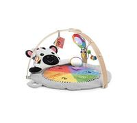 Baby Einstein Zen's Activity Milestones Tapis D'éveil Avec Barre En Bois, Jouets Multisensoriels, Des La Naissance
