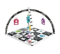 Tapis D’Éveil Pour Bébé, Tapis D'Activités Enfant Motricité, Arches Avec Activités Ludique 5 Jouets D'activité Amovibles Développement Sensoriel Et Moteur
