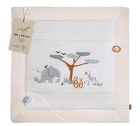 Tapis D?éveil 'savanna Friends' 100x100 En Coton - Beige Beige - Multicolore TU