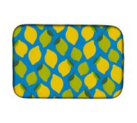 Tapis d' gouttage pour vaisselle ""Caroline's Treasures Lemons And Limes"" 14"""""" x 21"""""" Multicolore""