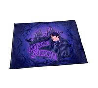 SD TOYS - Tapis intérieur - Nevermore Academy Wednesday - Dimensions 80 x 60 cm