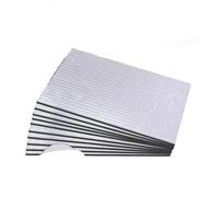 Tapis D’Isolation Auto-AdhéSif Tapis d'amortissement du bruit for Van de voiture, 5/10/20 feuilles, 5/10mm, isolant phonique for capot de voiture, 250x180mm Pour Sols, Toitures Et Portes De Garage(10p